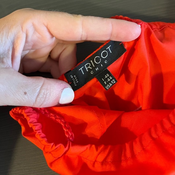 Tricot Chic Paris Asymmetrical One Shoulder Top - Picture 4 of 6